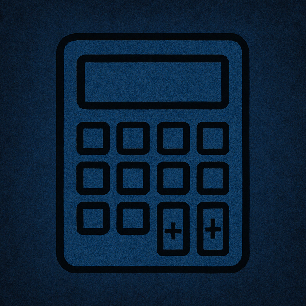 Image of a calculator